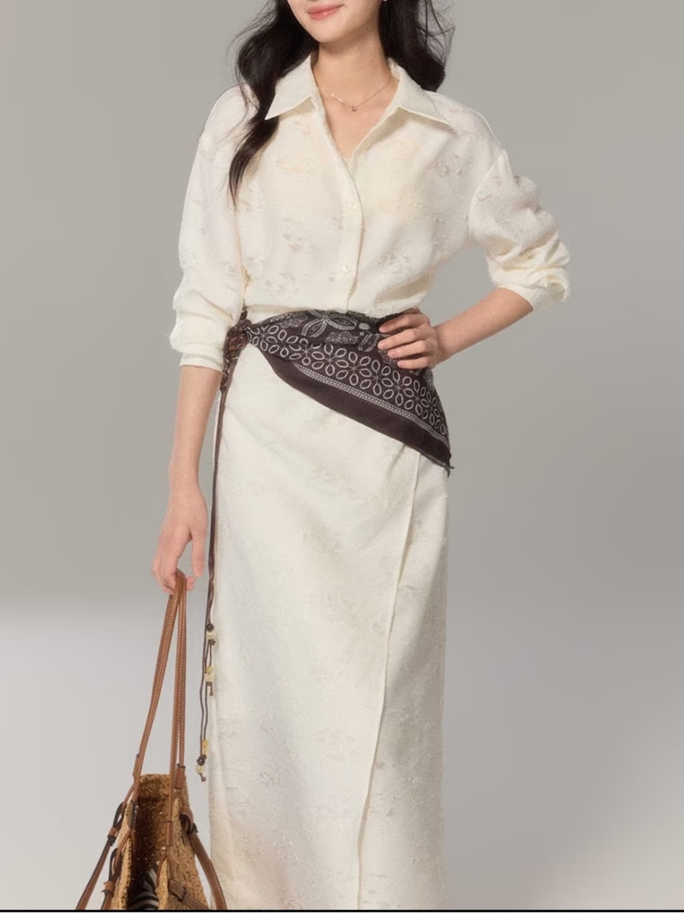 Classic Cream Maxi Dress - Elegant Everyday Style